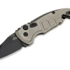New Hogue A01 Microswitch Compact Wharncliffe Dark Earth