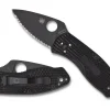 Best Spyderco Ambitious Lightweight Black Blade Spyderedge