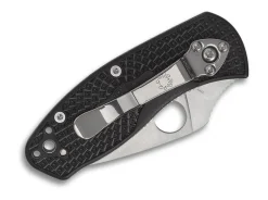 Outlet Spyderco Ambitious Lightweight Black Plainedge