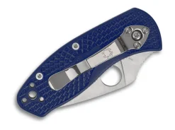 Discount Spyderco Ambitious Lightweight Cpm-S35Vn Blue Plainedge