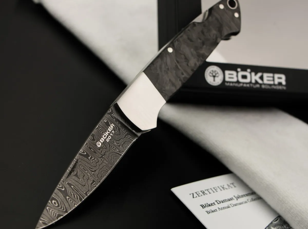 Online Böker Manufaktur Solingen Annual Damascus 2017