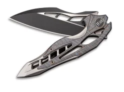 Outlet WE Knife Arrakis Flamed Grey Two-Tone