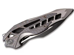 Outlet WE Knife Arrakis Flamed Grey Two-Tone