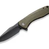 Best CIVIVI Baklash Coarse Micarta Green