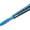 Outlet Magnum Balisong Rainbow