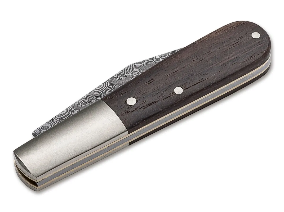 Sale Böker Manufaktur Solingen Barlow Steam Engine Damascus