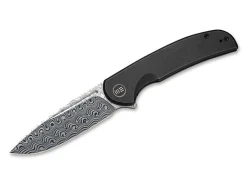 New WE Knife Beacon Damascus Titanium Black
