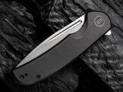 Online WE Knife Beacon Titanium Black