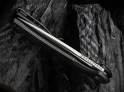 Online WE Knife Beacon Titanium Black