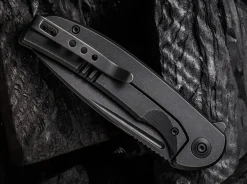 Discount WE Knife Beacon Titanium Black Sw