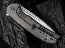 New WE Knife Beacon Titanium Gray