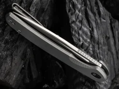 New WE Knife Beacon Titanium Gray