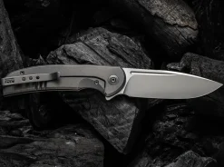 New WE Knife Beacon Titanium Gray
