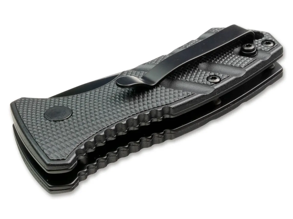 Discount Böker Plus Bhq Stubby Strike Droppoint All Black