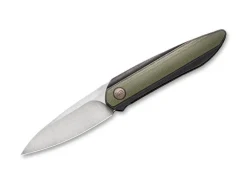 Best WE Knife Black Void Opus G10 Green