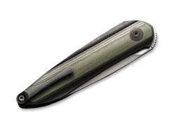 Best WE Knife Black Void Opus G10 Green