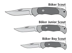 Best Böker Manufaktur Solingen Boy Scout Honeycomb Black