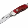 New Böker Manufaktur Solingen Boy Scout Honeycomb Red