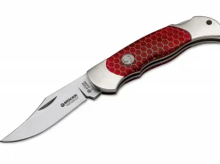 New Böker Manufaktur Solingen Boy Scout Honeycomb Red