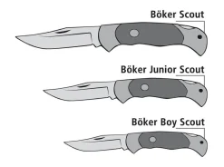 Böker Manufaktur Solingen Boy Scout Spearpoint Desert Ironwood