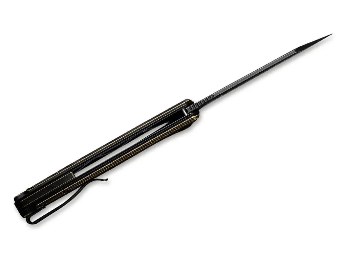 Sale CIVIVI Brigand Damascus Brass Black