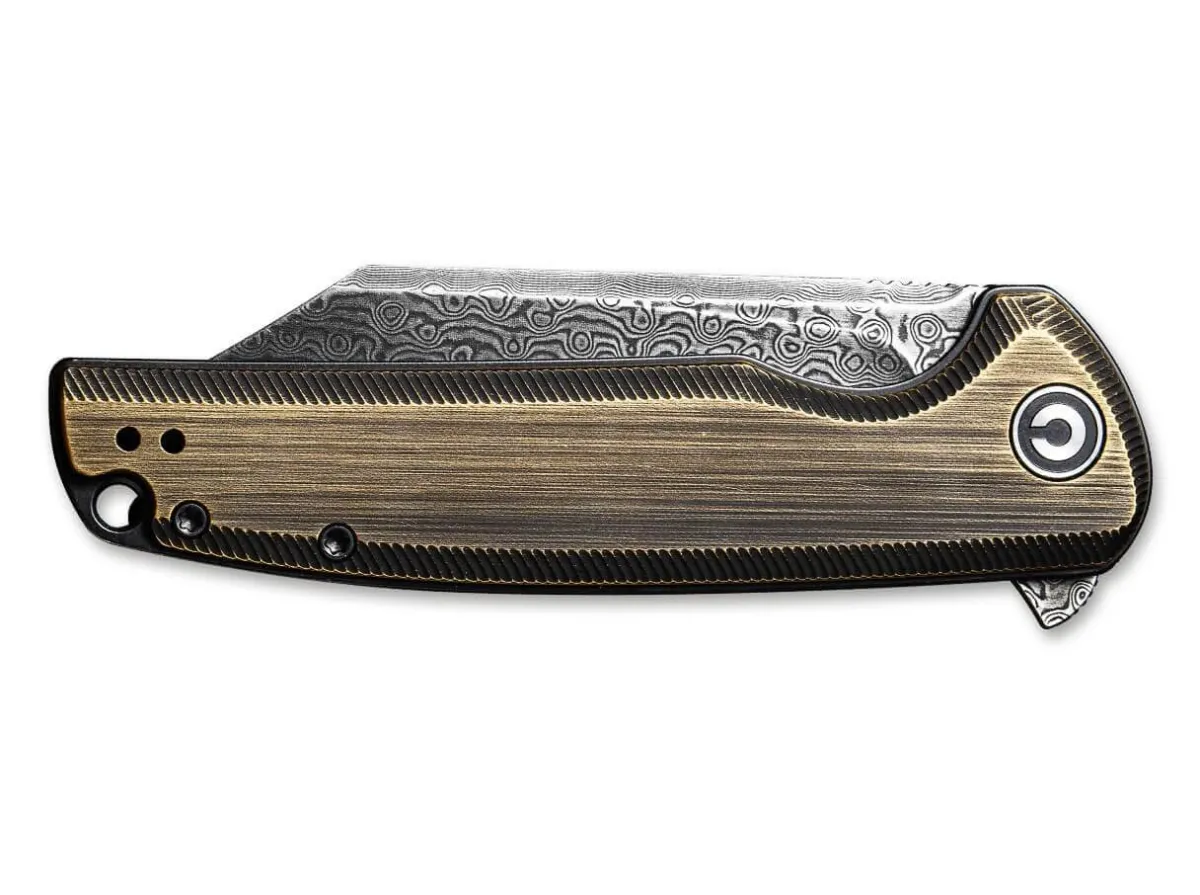 Sale CIVIVI Brigand Damascus Brass Black