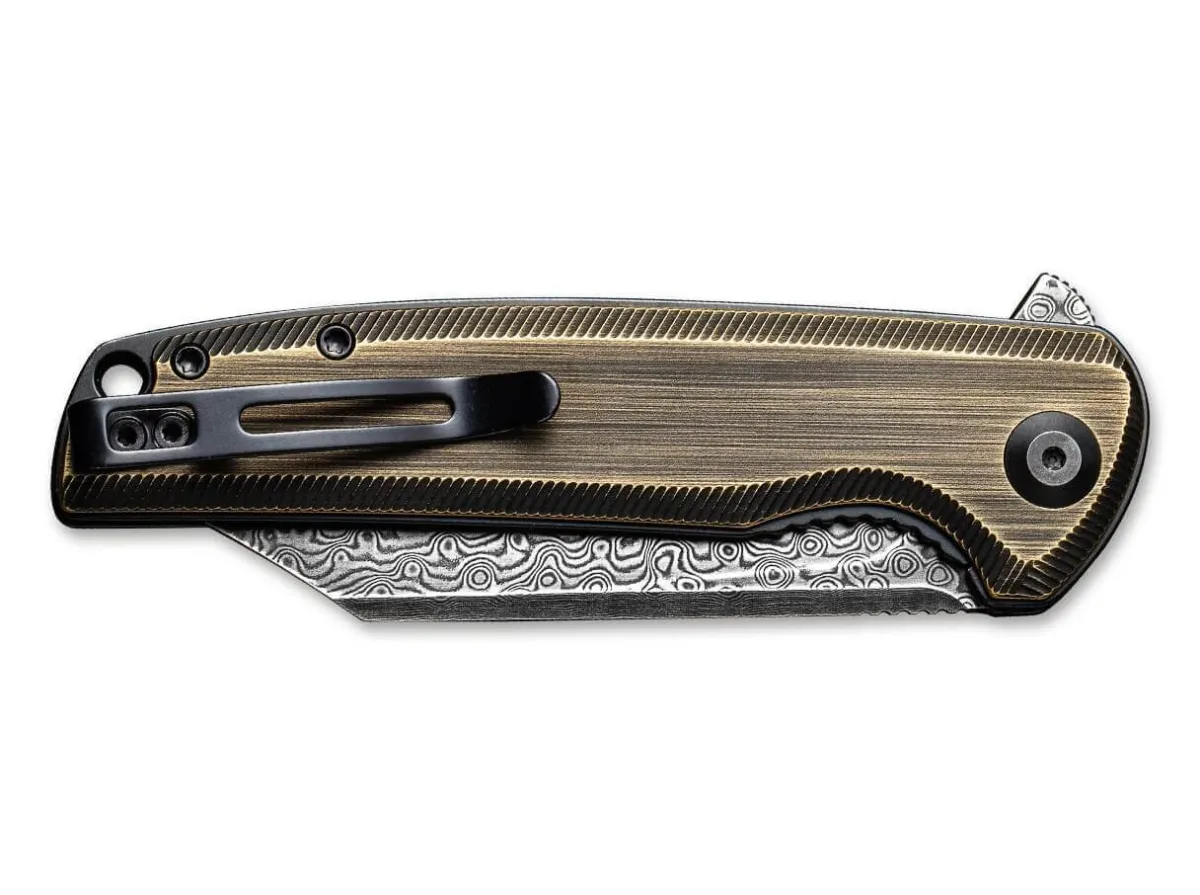 Sale CIVIVI Brigand Damascus Brass Black