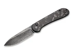 Sale CIVIVI Button Lock Elementum Damascus Cf