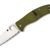 New Spyderco Caribbean Sheepfoot Serrated