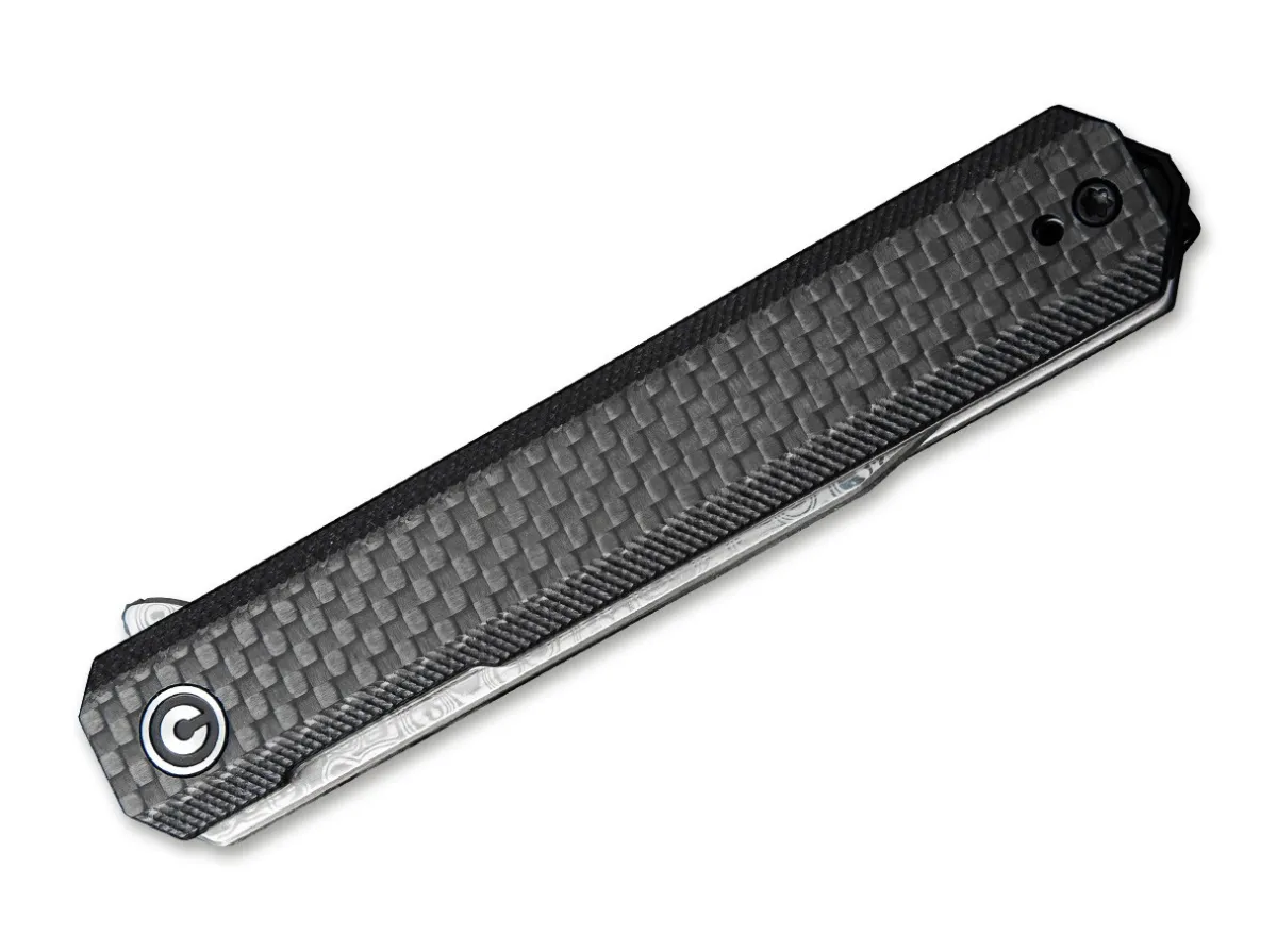 CIVIVI Chronic Damascus Black