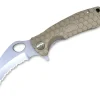 Discount Honey Badger Claw Medium Tan Serrated