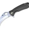 Hot Honey Badger Claw Small Black Serrated