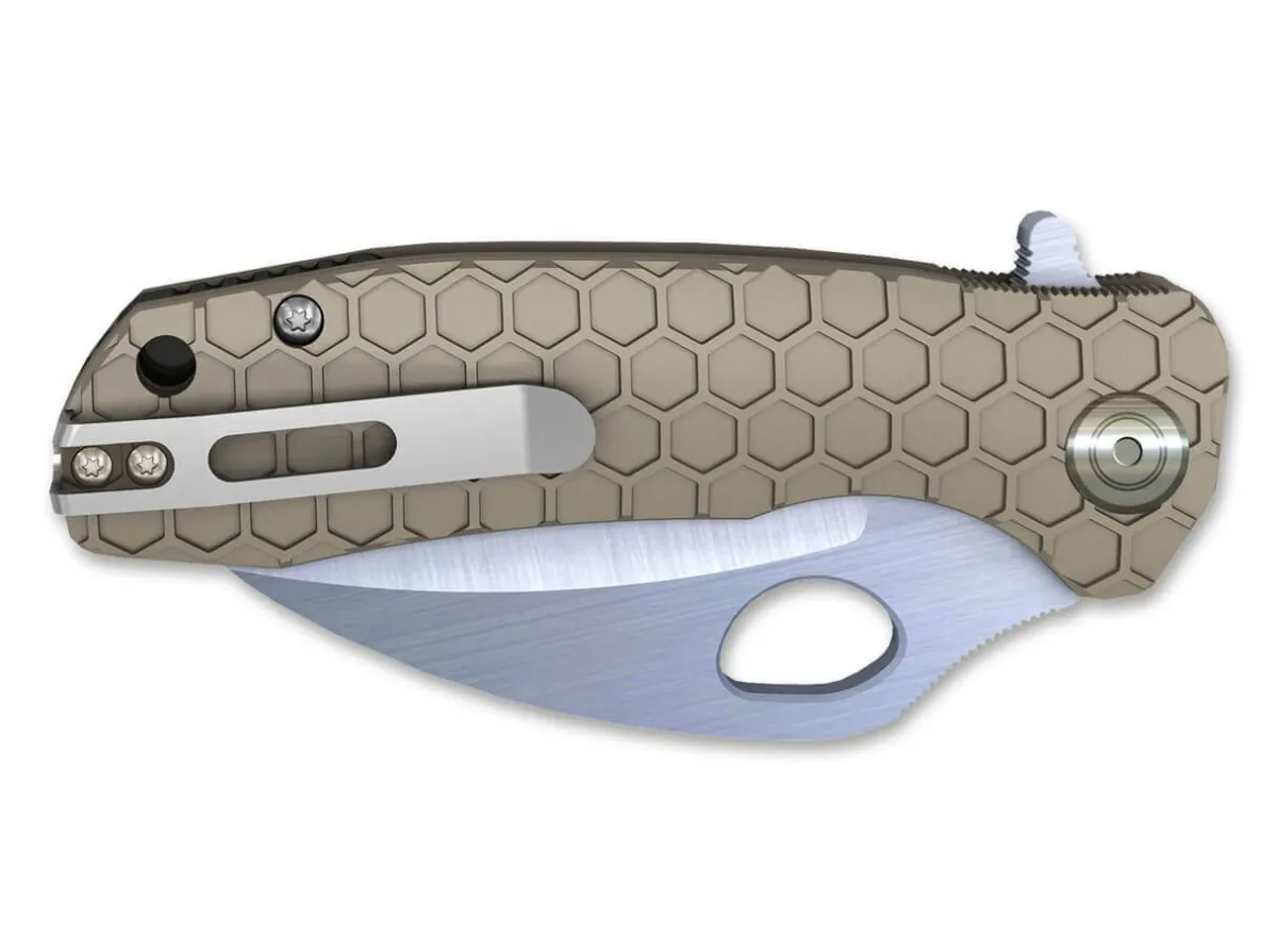 New Honey Badger Claw Small Tan Plain