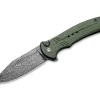 Hot CIVIVI Cogent Damast Micarta Green