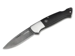 Discount Böker Manufaktur Solingen Davis Classic Hunter Steam Engine Damascus Grenadill