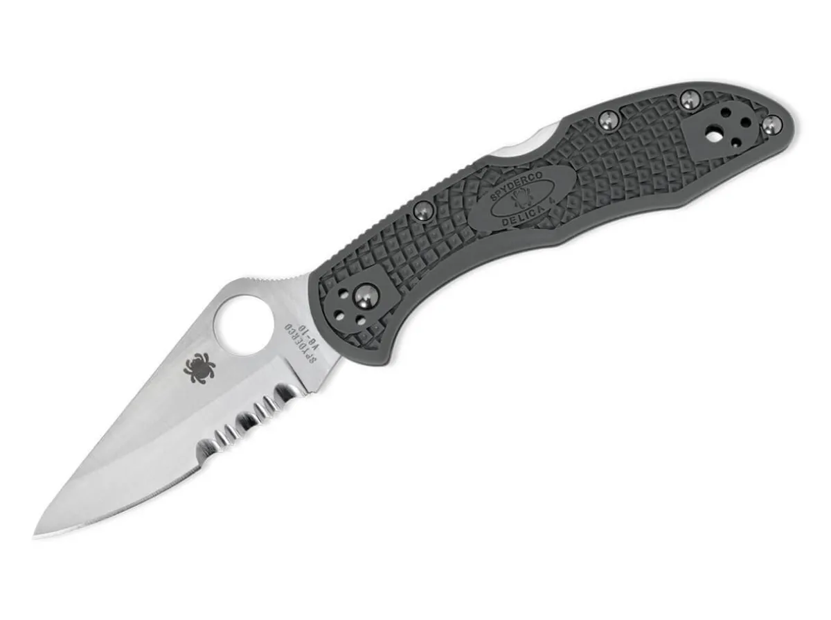 Clearance Spyderco Delica 4 Lightweight Foliage Green