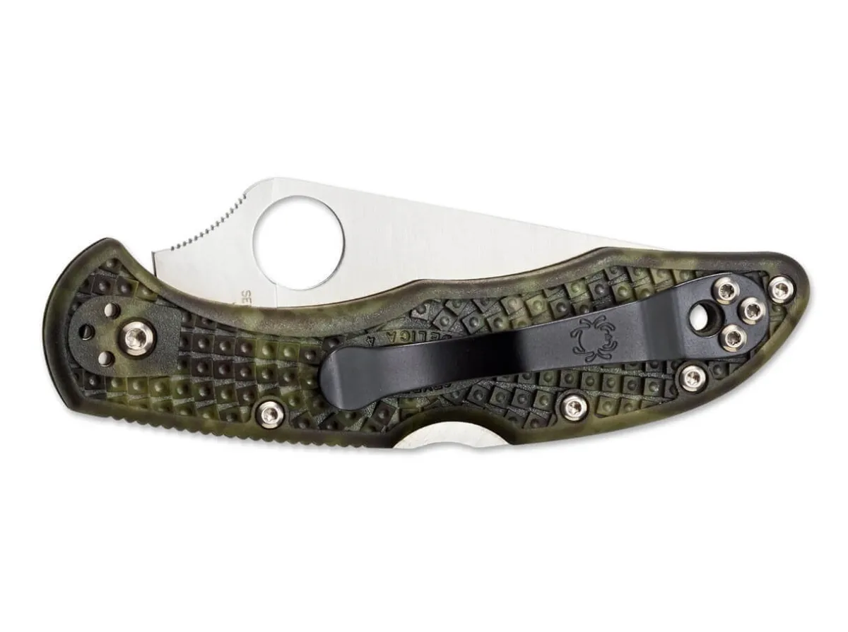 Clearance Spyderco Delica 4 Lightweight Zome