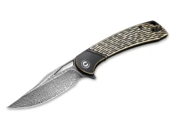 Sale CIVIVI Dogma Damascus Brass Black