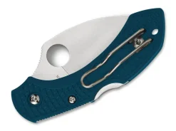 Clearance Spyderco Dragonfly 2 Lightweight Wharncliffe K390 Blue
