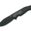Fox Knives Eastwood Tiger D2 All Black