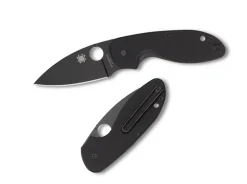 Hot Spyderco Efficient Black Plain