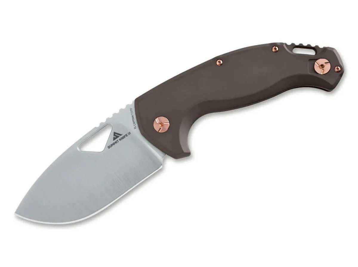 Outlet Fox Knives El Capitan Alu Bronze