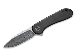 WE Knife Elementum Damascus Titanium Black