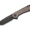 WE Knife Elementum Micarta Brown Tanto