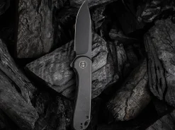 New WE Knife Elementum Titanium Black