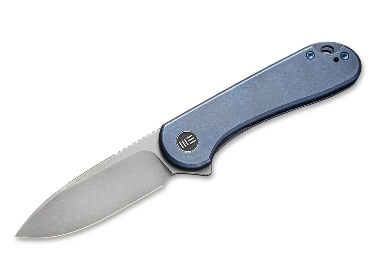 Online WE Knife Elementum Titanium Blue