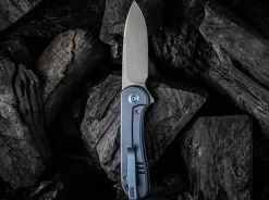 Online WE Knife Elementum Titanium Blue