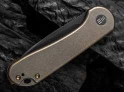 Sale WE Knife Elementum Titanium Bronze