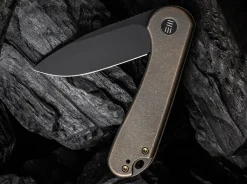 Sale WE Knife Elementum Titanium Bronze
