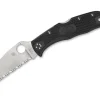 Clearance Spyderco Endela Lightweight Spyderedge Wharncliffe Black